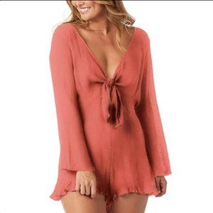 Raisins Shorts Romper Swimsuit Cover-up Pink NEW
